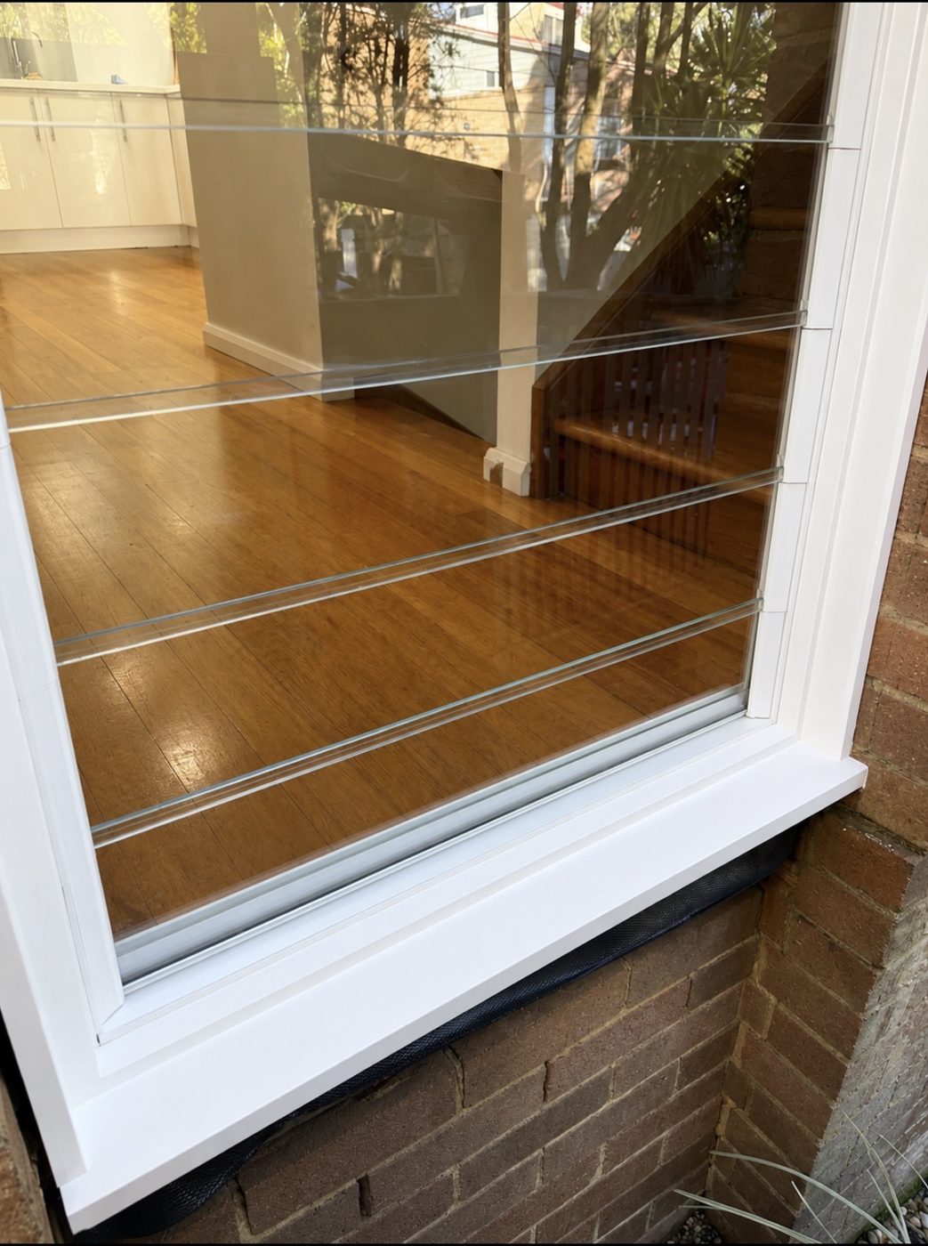 Frames & Sills after cleaning
