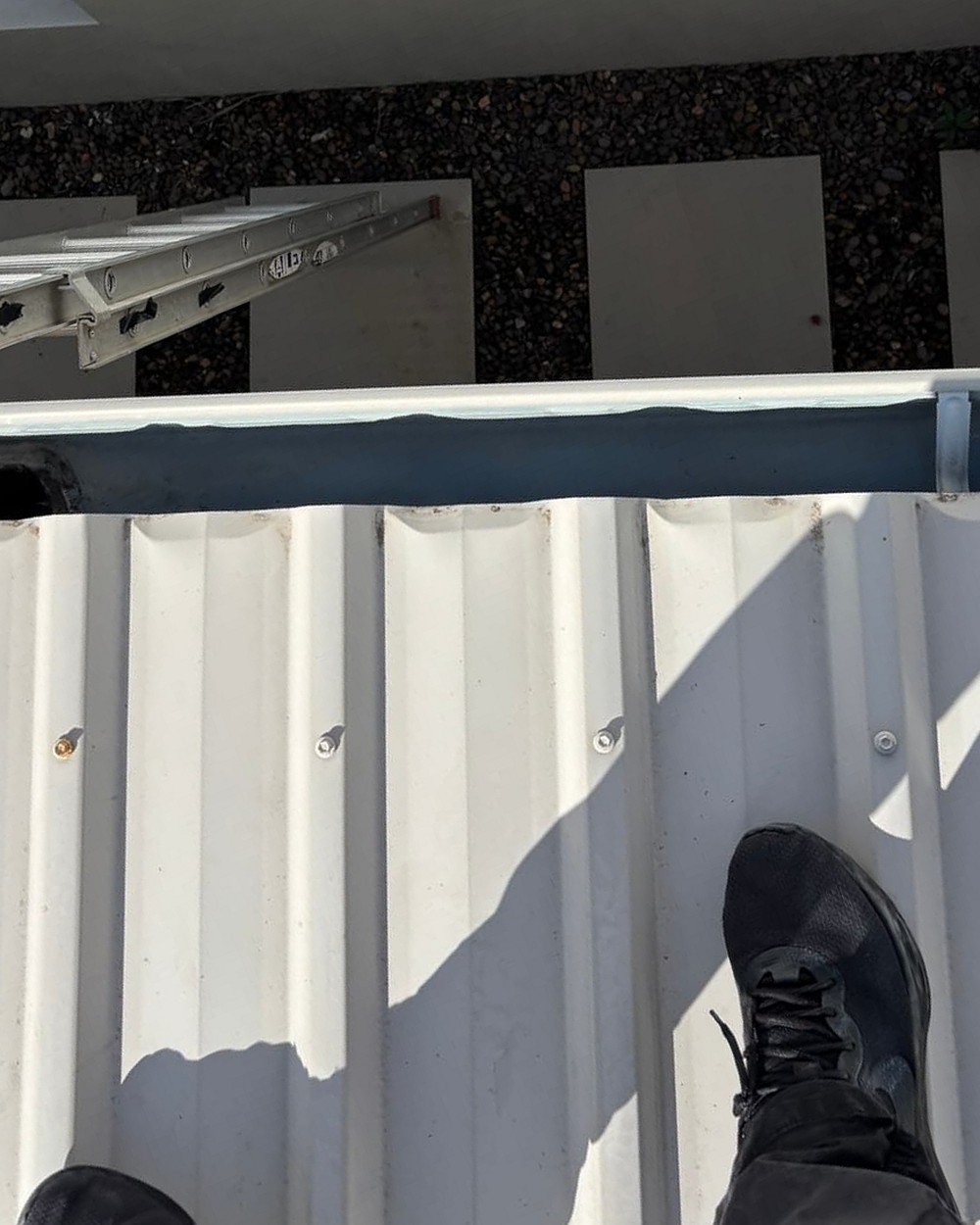 Gutter Cleaning after cleaning
